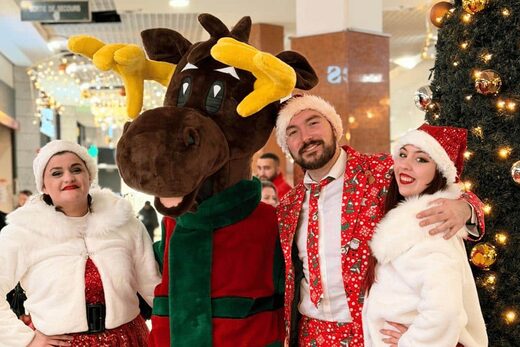 🎄🎶 Noël en mouvement au centre commercial de Toulon 🦌✨