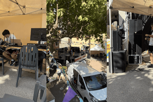 Le défi d’un spectacle en extérieur 🔧✨