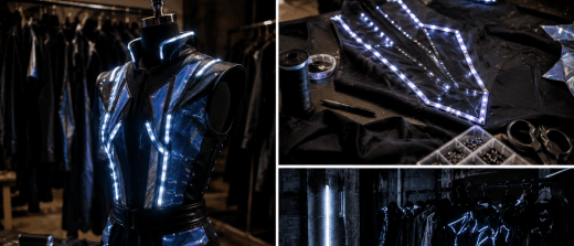 Costumes LED : entre technicité et magie visuelle 💡