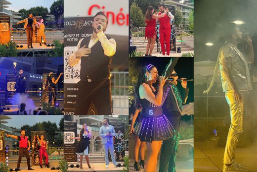 Une belle soirée d&#8217;été à Mougins ! 🎤