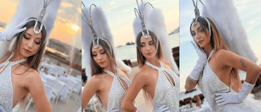 Plage Privée à Cannes : Nos Danseuses aux commandes ✨