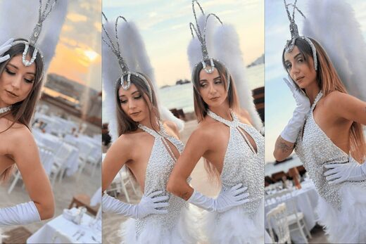 Plage Privée à Cannes : Nos Danseuses aux commandes ✨